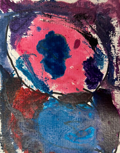 "Cosmic Dreamscape" Vibrant Abstract Wall Art