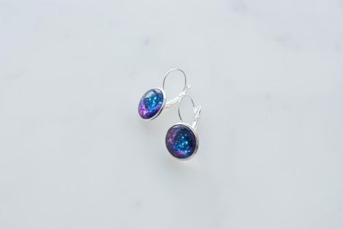 Boucles d'oreilles galaxie