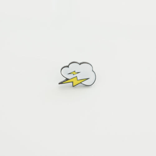 Lightning Hard Enamel Lapel Pin